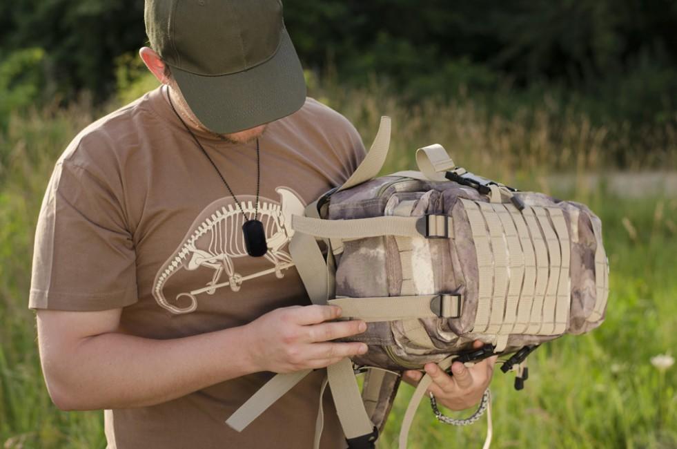 MFH US assault ruksak HDT camo, 30L