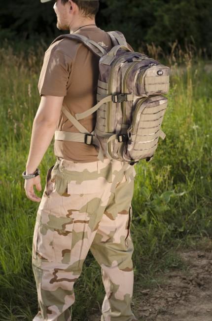 MFH US assault ruksak HDT camo, 30L