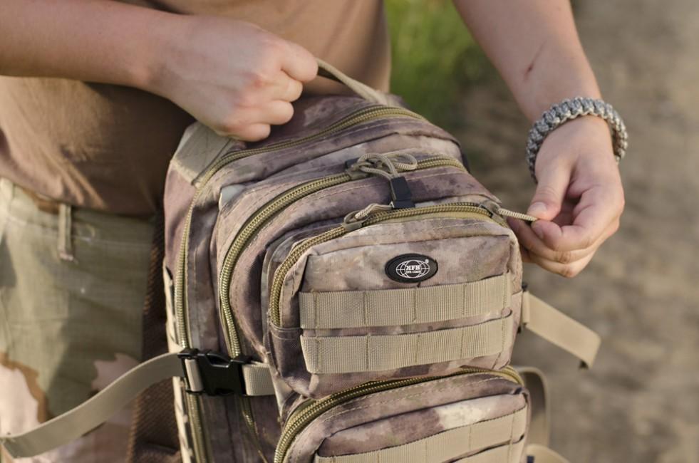 MFH US assault ruksak HDT camo, 30L