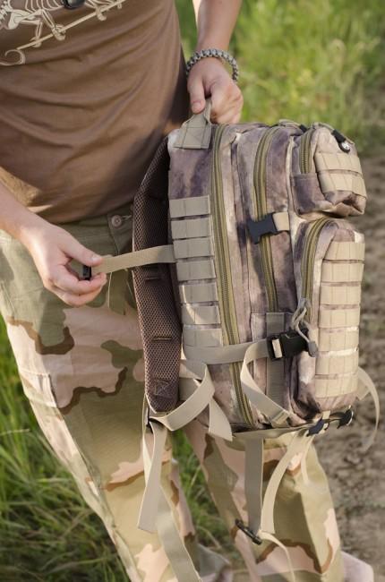 MFH US assault ruksak HDT camo, 30L