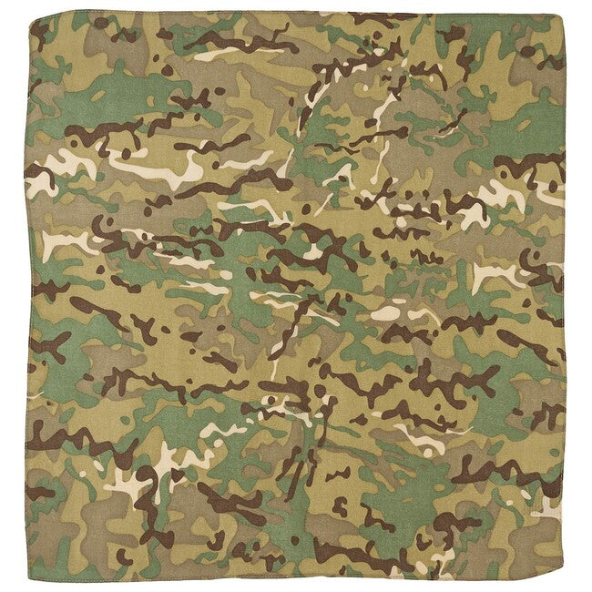 MFH Bandana operation-camo pamuk, cca 55 x 55 cm
