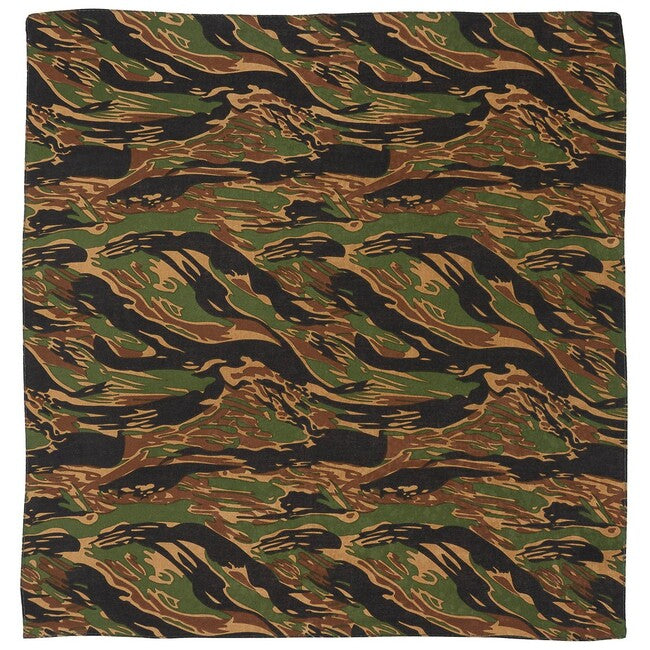 MFH bandana pamuk, tiger stripe, cca 55 x 55 cm