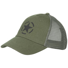 MFH Trucker kapa sa šiltom, podesiva veličina, OD green