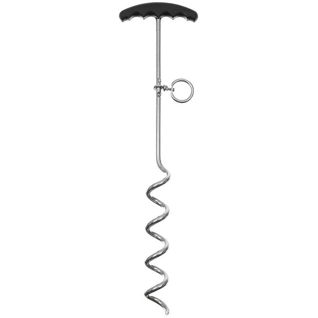 MFH metalni spiralni šatorski klin s plastičnom ručkom, cca 45 cm