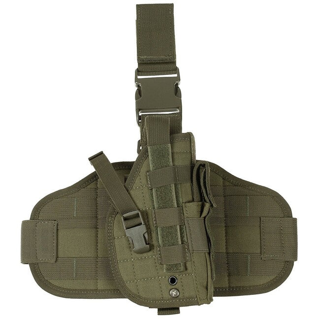 MFH MOLLE desna futrola za oružje za bedro, OD green