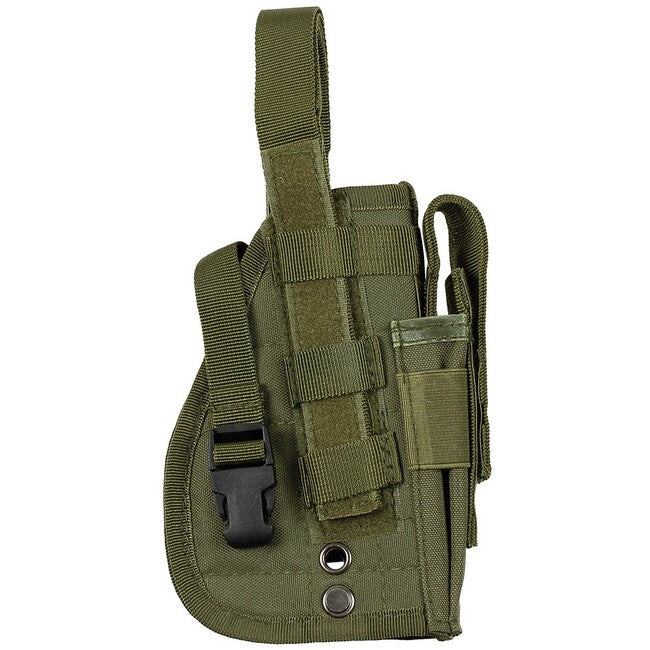MFH MOLLE desna futrola za oružje za bedro, OD green