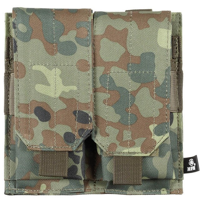 MFH double MOLLE torba, BW camo