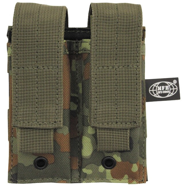 MFH double MOLLE torba, BW camo