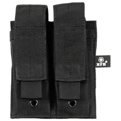 MFH double MOLLE torba, crna