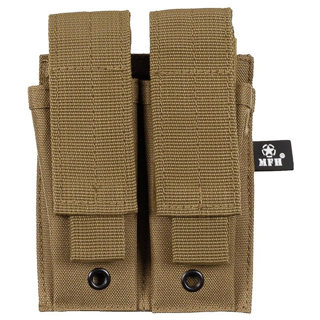 MFH double MOLLE torba, coyote tan