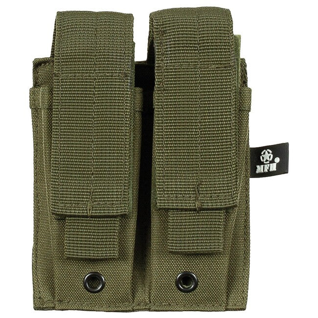 MFH double MOLLE torba, OD green