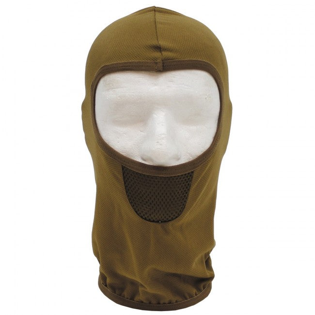 MFH Tactical balaklava 1 otvor, coyote