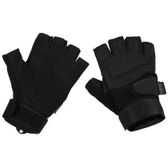 MFH Tactical rukavice bez prstiju 1/2, crne