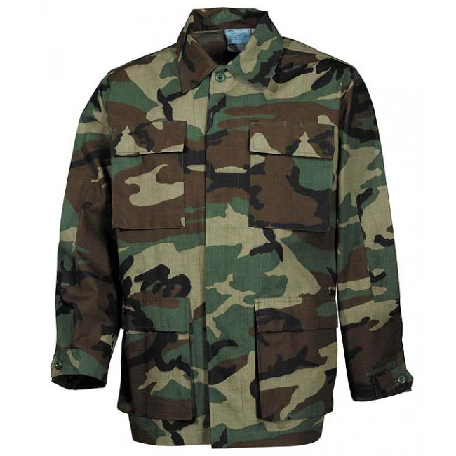 MFH BDU US bluza Rip-Stop uzorak, woodland