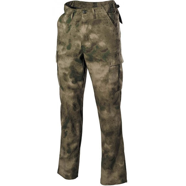 MFH US BDU hlače muške HDT-camo FG