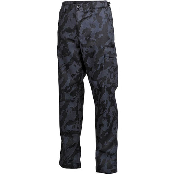 MFH US BDU hlače muške, night-camo