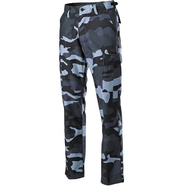MFH BDU hlače muške US, skyblue