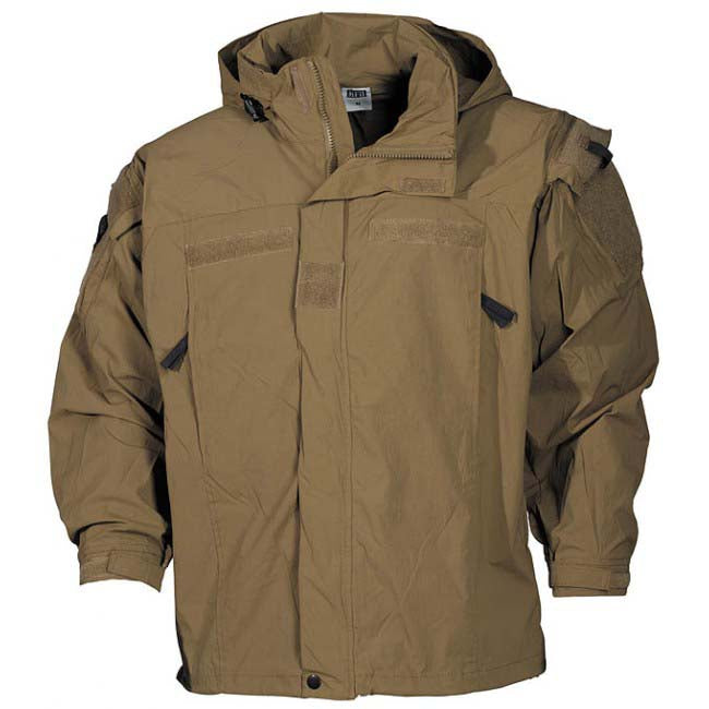MFH jakna Soft Shell coyote tarn, level5