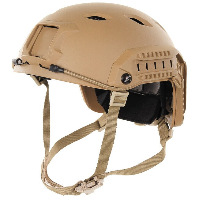 MFH FAST-paratroopers kaciga ABS-plastika US, coyote tan