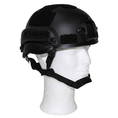 MFH MICH 2002 US kaciga ABS-plastika, crna