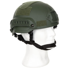 MFH MICH 2002 US kaciga ABS-plastika, OD green