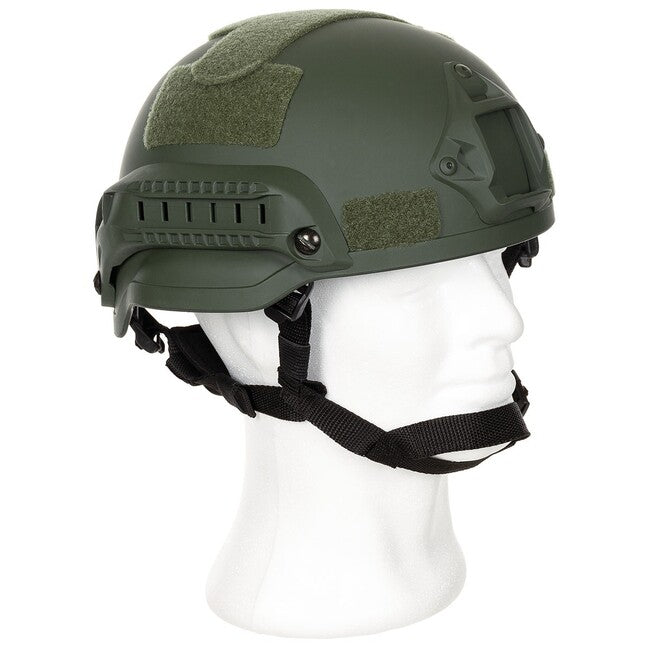 MFH MICH 2002 US kaciga ABS-plastika, OD green