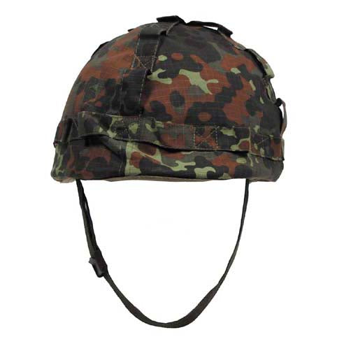 MFH US kaciga s navlakom, Flecktarn