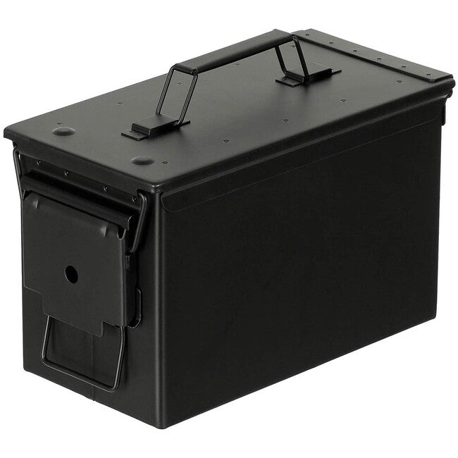 MFH US M2A1 metalna kutija za municiju, crna, 30 x 15,5 x 19 cm