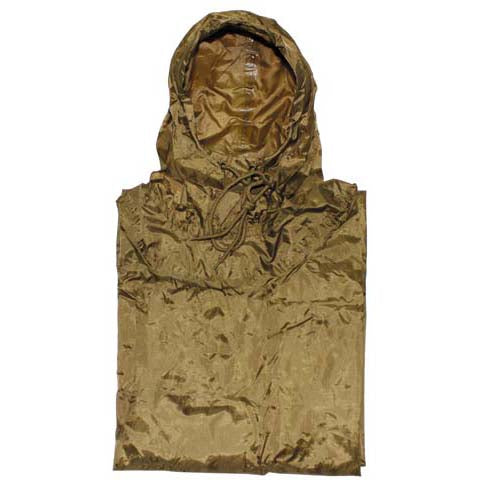MFH US pončo Rip-Stop, coyote, 223x144 cm