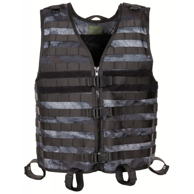 MFH MOLLE Light prsluk, HDT-camo LE