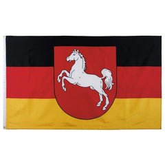 MFH Donja Saska zastava poliestar, 90 x 150 cm