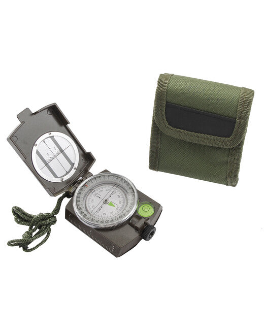 Mil-Tec armijski kompas metalni s futrolom