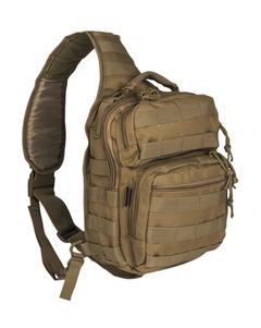 Mil-Tec Assault small ruksak s jednom naramenicom, coyote, 10L