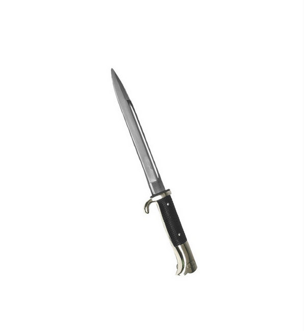 Mil-Tec WH bajonet repro, srebrni, 32 cm