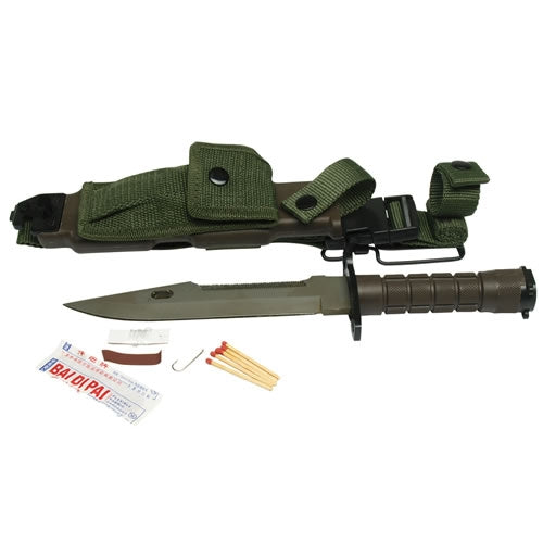 Mil-Tec bajonet US M9 s futrolom repro, 32 cm
