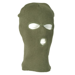 Mil-Tec BALAKLAVA od finog pletiva s 3 otvora, maslinasto zelena