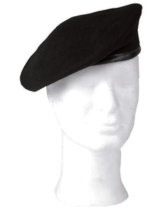 Mil-Tec beretka, crna