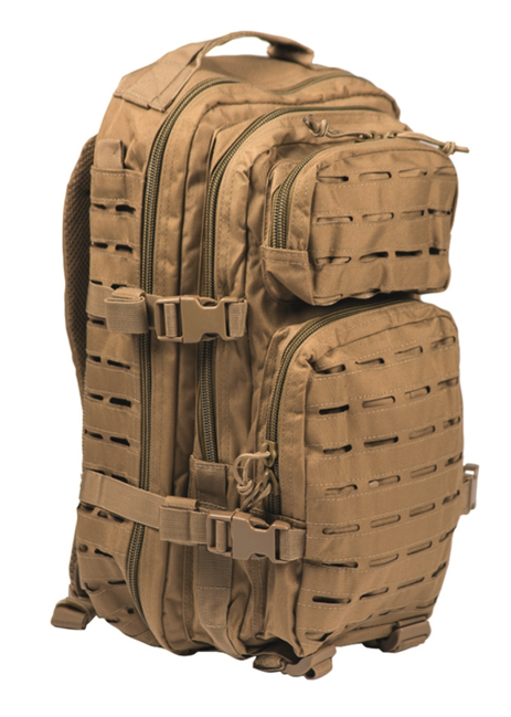 Mil-Tec US Assault Small ruksak Laser Cut, coyote, 20L