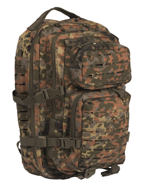 Mil-Tec US Assault Large ruksak Laser Cut, flecktarn, 36L