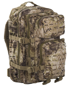 Mil-Tec US Assault Large jurišni ruksak Laser Cut, Mandra tan, 36L