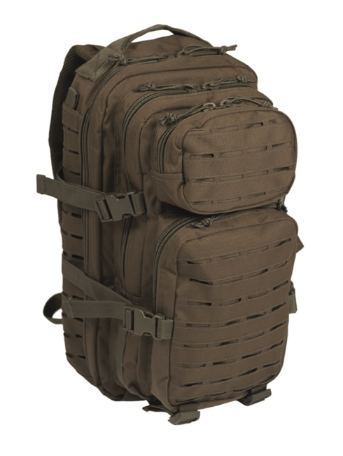 Mil-Tec US Assault Small ruksak Laser Cut, maslinasto zelen, 20L