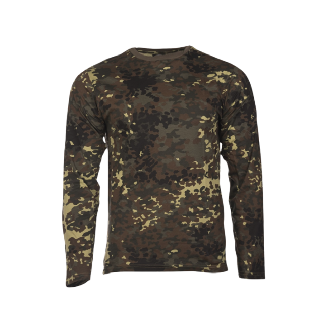 Mil-Tec majica s dugim rukavom pamučna, Flecktarn