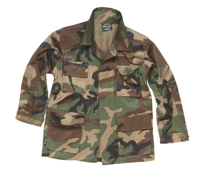 Mil-Tec BDU dječja bluza, Woodland
