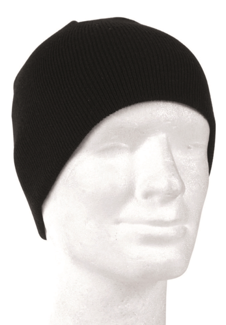 Mil-Tec pletena kapa Beanie, crna