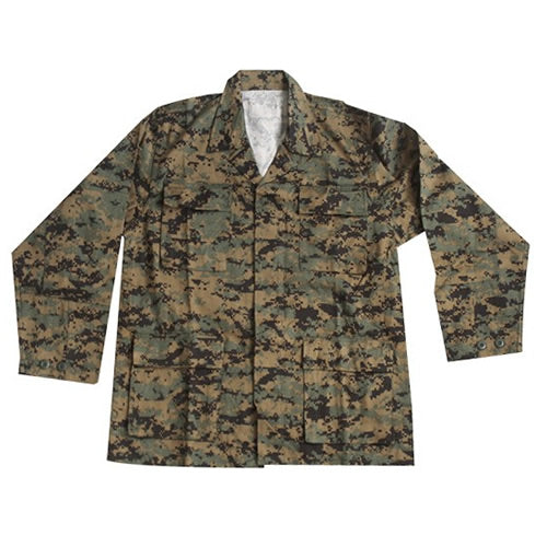 Mil-Tec US BDU bluza digital woodland tip