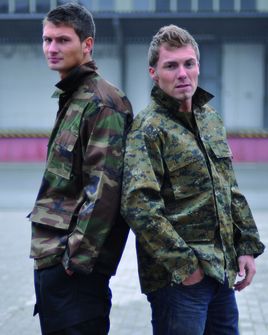 Mil-Tec US BDU bluza digital woodland tip