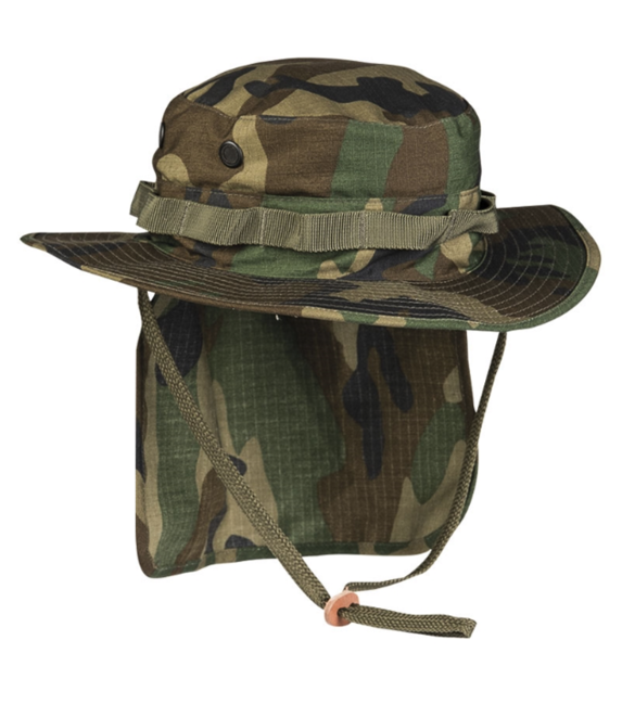 Mil-Tec Boonie šešir Rip-Stop, Woodland