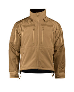 Mil-Tec SOFTSHELL PLUS jakna, coyote brown
