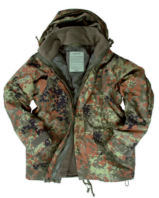 Mil-Tec US jakna s uloškom FLIS, flecktarn