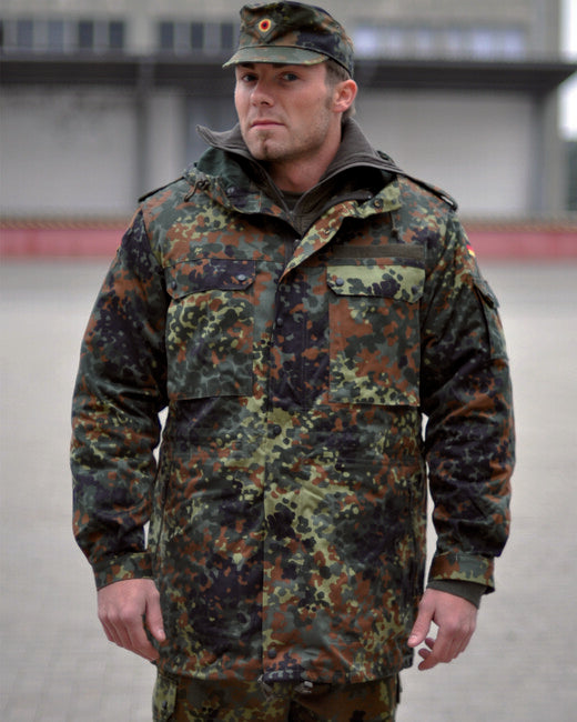 Mil-Tec BW poljska jakna parka Flecktarn